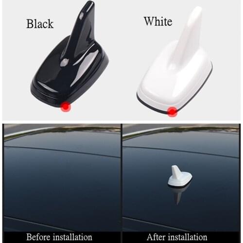New Car Shark Fin Antenna Exterior Tuning Aerials For Volkswagen Maiteng B8l Golf 7 Skoda Octavia Fabia Modification Accessories