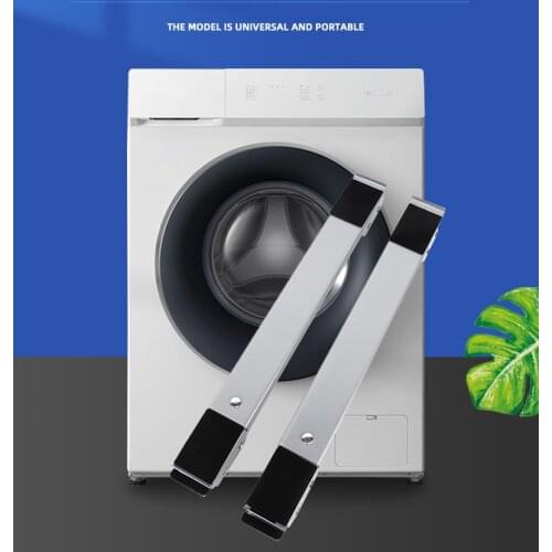 Washing Machine Holder Mobile fridge stand Movable Refrigerator Floor Trolley Adjustable Base for Dryer Refrigerator
