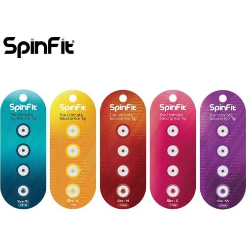 SpinFit CP100 CP800 CP240 In-ear Ear Tips Earphone Silicone Case for FiiO DUNU Shanling Hidizs Nf audio