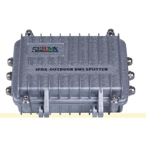 Waterproof Outdoor DMX Splitter;1 input,4 output,standard DMX512 signal output