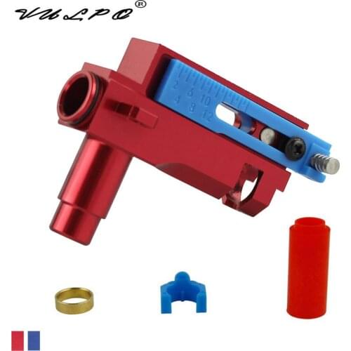 VULPO High Precision CNC 7075 Aluminum Airsoft AK Hop Up Air Chamber Set for AEG Airsoft