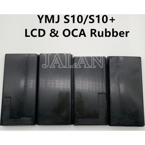 YMJ OCA & LCD Rubber Mat LCD Glass OCA Laminating For Samsung S20 S10 S9 S8 Plus Note 20/10/9/8 Repair Unbent Flex Cable