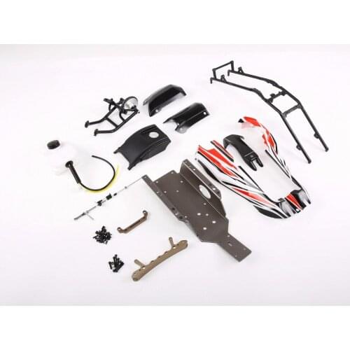Rovan RC CAR PARTS 1/5 scale gas rc baja Rovan Q-BAJA refitted kits 2 (fit for original baja with plastic metal cage)853222