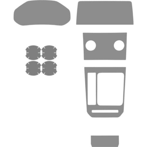 For Chery Tiggo Anti-scratch TPU Car Gear Dashboard GPS Navigation Screen Film Protective Sticker W91F