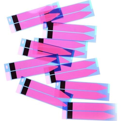 10pcs Universal Battery Adhesive Sticker Easy to Pull Trackless Tape Strip For iPhone/Huawei Battery Glue Tape Strip Tab