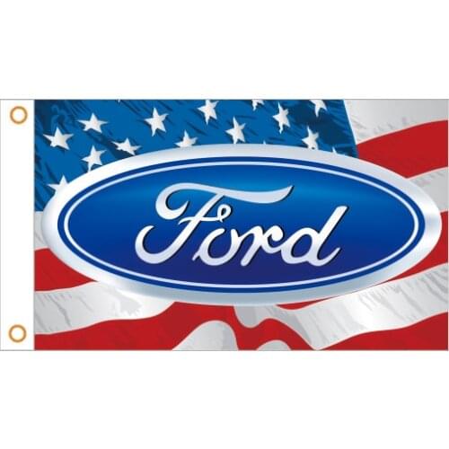 Car flag custom flag car FORD banner 3x5ft 100% Polyester 04