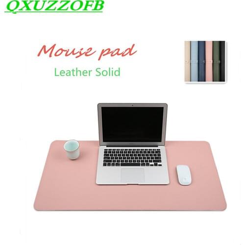 Leather Mouse pad Summer Winter waterproof mat huge large size conventional for working office big desk keyboard pad gaming Dota