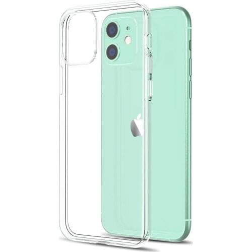 Ultra Thin Clear Phone Case For iPhone 11 7 Case Silicone Soft Back Cover For iPhone 11 Pro XS Max X 8 7 6s Plus 5 SE 11 XR Case