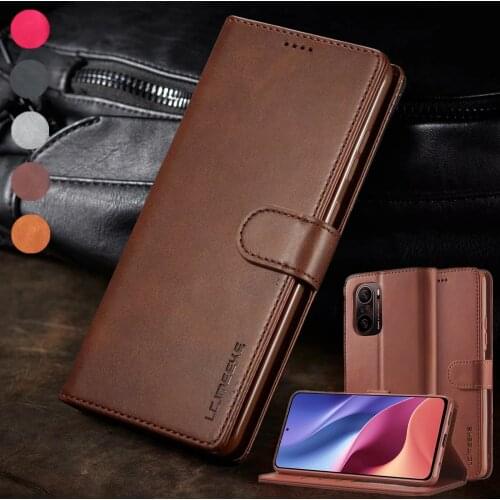 Leather Flip Case For Xiaomi Mi Poco X3 NFC F3 M3 10T Lite Pro 5G Magnetic Holder Card Slot Stand Wallet Phone Bag Cover Coque