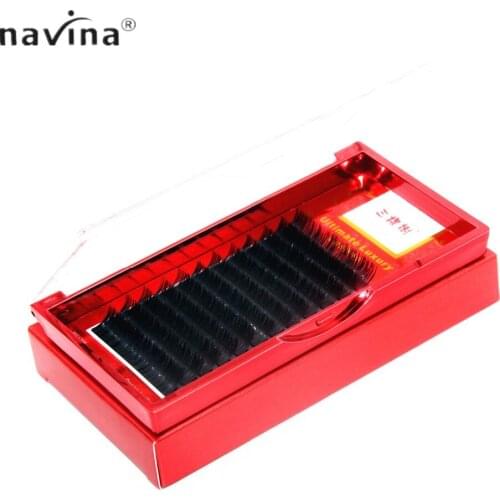 NAVINA Three Trees 0.15 JBCD Curl 12 rows per tray False Eyelash Volume Eyelash Extension Mink False Fake Lashes Extension