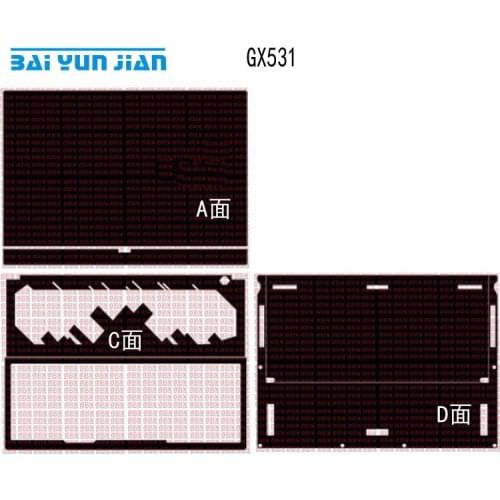 KH Laptop Sticker Decal Skin Carbon fiber Leather Cover Protector for ASUS ROG Zephyrus S GX531 GX531GM GX531GS 15.6"