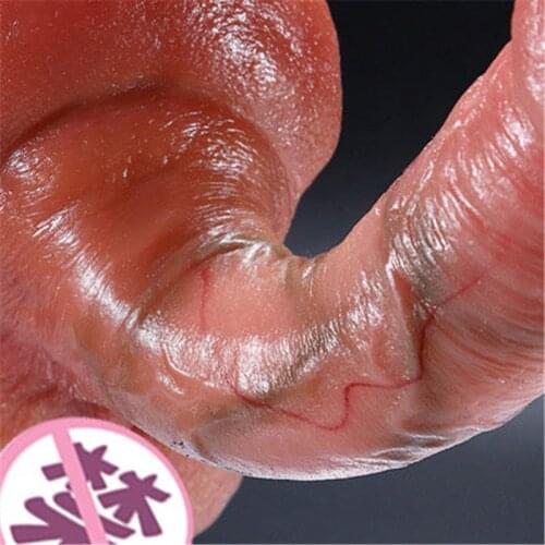 Huge Dildo Realistic Skin Feeling Soft Silicone Penis G Spot Stimulate Big Dick Suction Cup Dildo Females Masturbation Sex Toys