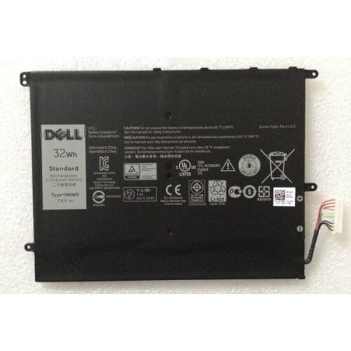 UGB genuine Replacement DELL YN6W9 7.4V 32WH Rechargeable Li-polymer tablet battery