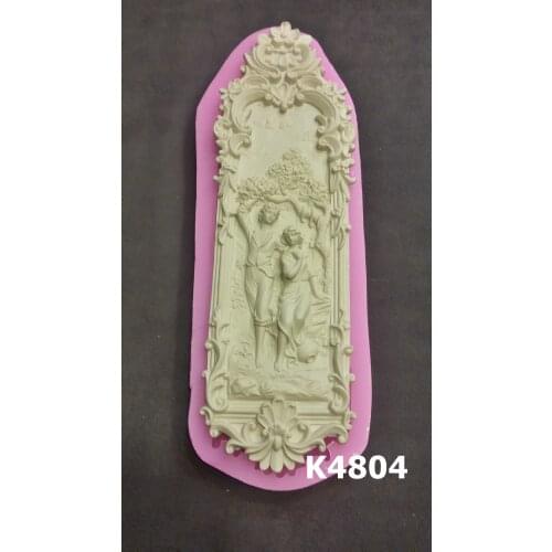 Kadın - Erkek figürlü pano silikon kalıp