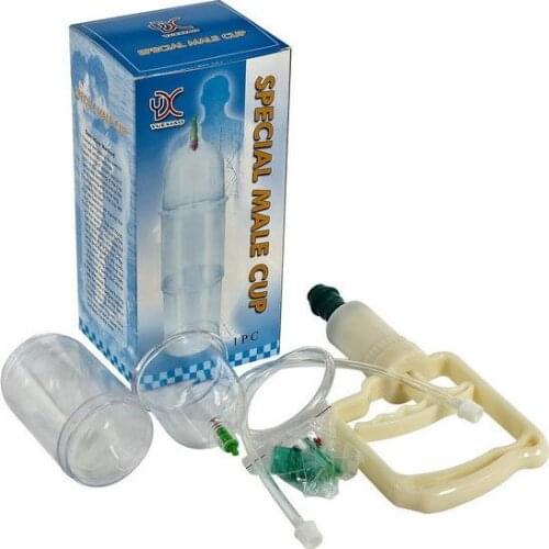 Special hot sell not glass vacuum, male penis extensor group three cups of cupping cupping of the male penis expansion treatment