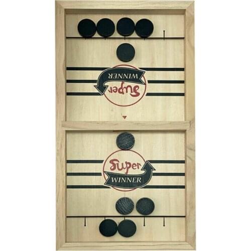 Funny Fast Sling Puck Game Paced SlingPuck Winner Board Family Games Toys