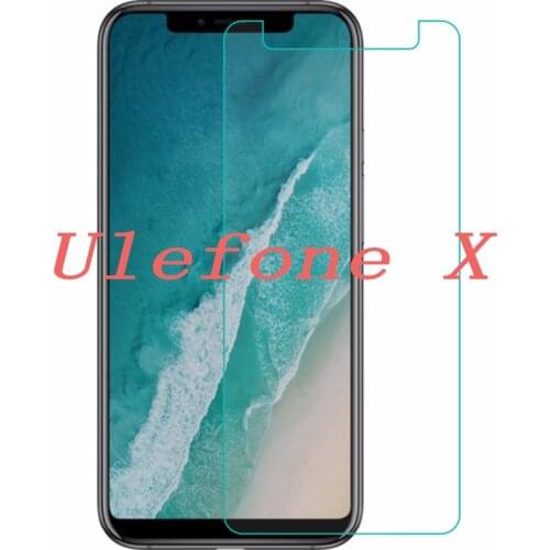 2PCS Smartphone Tempered Glass 9H Explosion-proof Protective Film Screen Protector mobile phone for Ulefone X 5.85"