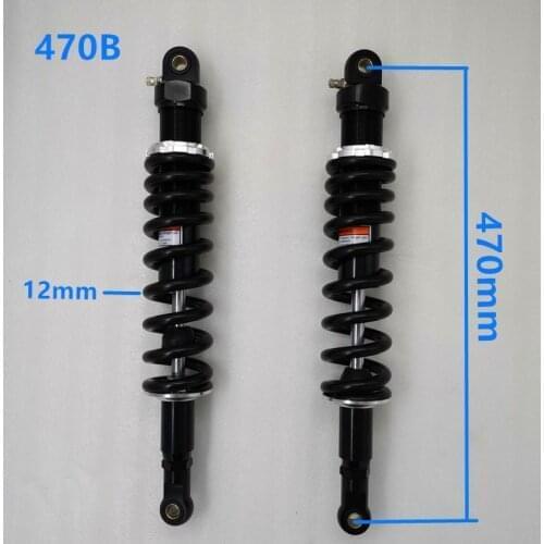 10mm 12mm spring 420mm 470mm Motorcycle Shock Absorber for HONDA YMAHA SUZUKI Kawasaki Polaris rzr 800 QUAD DIRT ATV