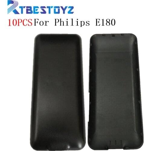 10PCS/Lot Original Back Housing For Philips E180 Mobile Battery Cover For Philips Xenium E180 Cellphone