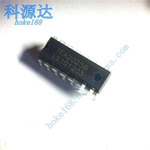 10pcs/lot TEA2025B TEA2025 DIP-16 In Stock