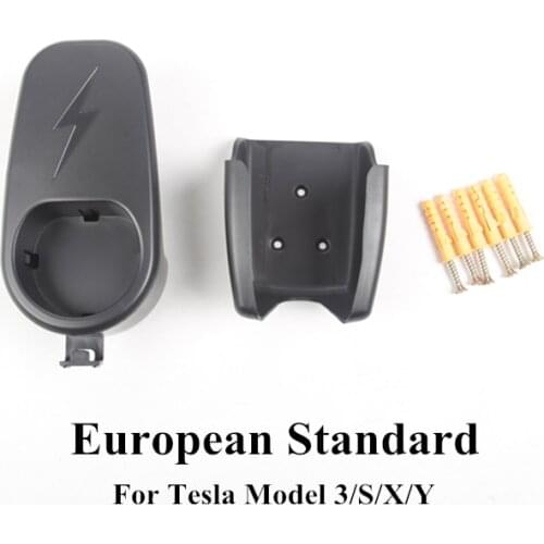2021 Model3 Car Charging Cable Organizer Adapter For Tesla Model 3 S X Y Accessories Wall Mount Connector Bracket Charger Holder