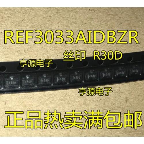 5pcs REF3033 REF3033AIDBZR REF3033AIDBZT SOT23-3R30D