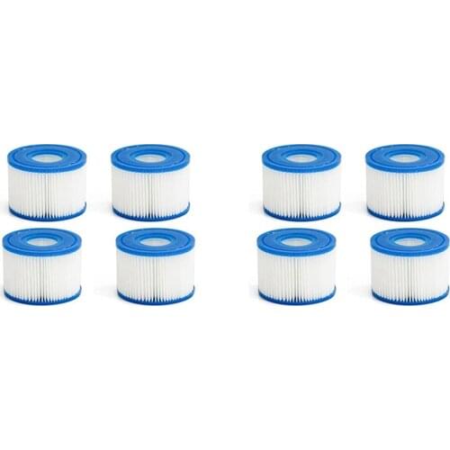 8 Pcs Pool Filters Cartridges Type S1 for Intex PureSpa,Hot Tub Filter,Pool Spa Filter for Intex 29001E,11692 Spa Filter CNIM Ho