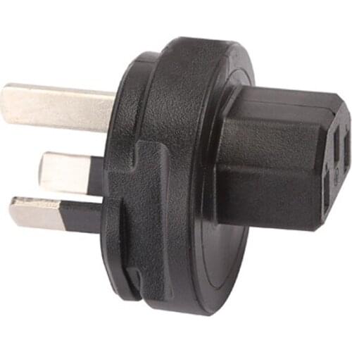 Australia Chinese standard 3Pin Male Plug To IEC 320 C13 Female Power Adapter plug convert socket C13 to AU China plug connector