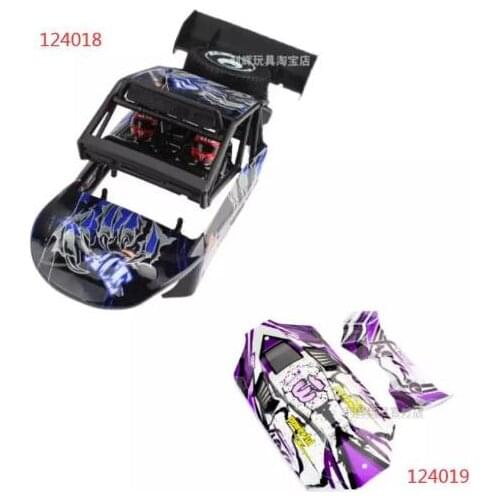 WLtoys 124018 124019 RC Car spare parts 124018-1843 car shell set / 124019-1836 car shell