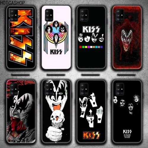 America Kiss Rock Band Phone Case For Samsung Galaxy A21S A01 A11 A31 A81 A10 A20E A30 A40 A50 A70 A80 A71 A51
