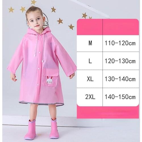 Cute Outdoor Dinosaur Polyester Baby Kids Raincoat Waterproof Rain Coat Children Impermeable Poncho Boys Girls Rain Jacket Kidsb