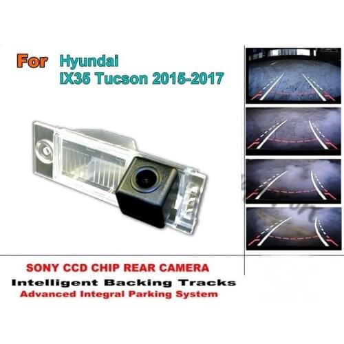 For Hyundai ix35 / For Hyundai Tucson 2015 - 2018 Intelligent Car Parking Camera Tracks Module Rear Camera CCD Night Vision