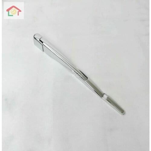 For Nissan Patrol 2017 2018 2019 2020 Car Detector ABS Chrome Back Glass Wiper Nozzle Cover Frame Trim Tail Window Trim 4pcs