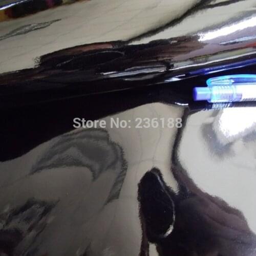 Glossy Patent Black Genuine Goatskin Leather for Luggage,Shoes,Handbag ,Free Shipping