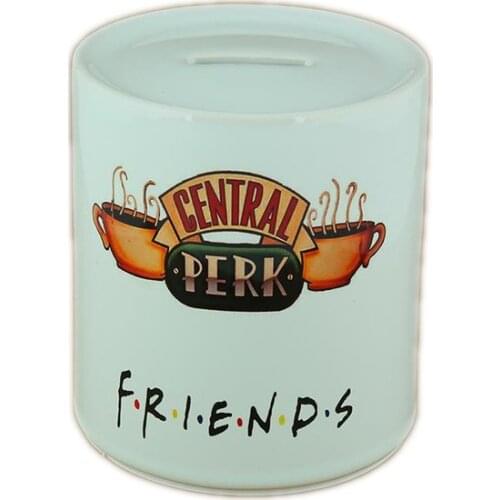 Catharsis Ceramic Central Perk Printed Piggy Bank decorative objects Декоративные элементы Objetos decorativos