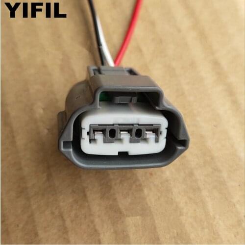 5pcs/lot 3 Pin Ignition Coil Pack Wiring Harness Connector Plug Pigtail For Nissan Altima Sentra X-Trail Geely EC715EC718EC825