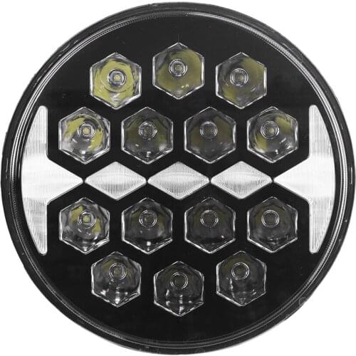 80W Round Bright LED Spotlight Work Light Bar Car SUV Truck Driving Fog Lamp For Car Repairing Camping Hiking Backpacking