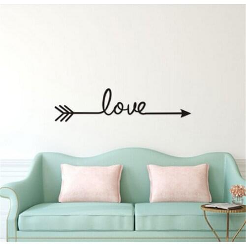 Cartoon Heart Love wall sticker for kids rooms refrigerator wall decor Bedroom wedding decoration
