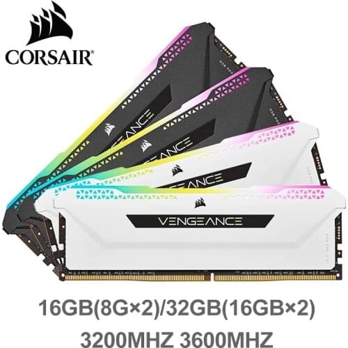 Corsair 2021 Newest Vengeance RGB Pro SL 16GB 32GB 128GB DDR4 3200MHz 3600MHz 1.35V Desktop Memory