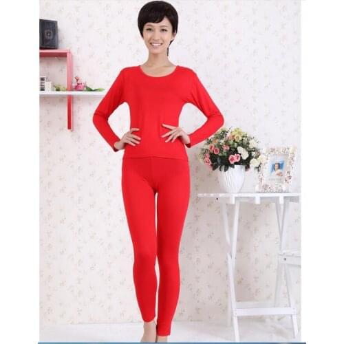New arrival women Manufacturers wholesale high elastic Bamboo Fiber long Johns super large winter plus size XL 2XL 3XL 4XL