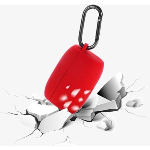 Clamshell Clamshell Opening Anti-shock Flexible Silicone Comprehensive Protective Case Full Cover for Jabra Elite Active 65t