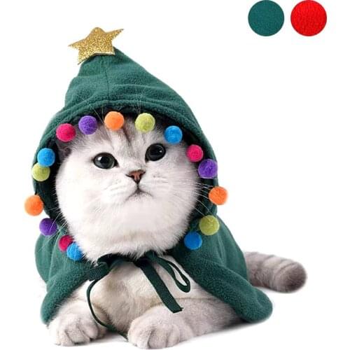 Dog Clothes For Creative Pet Christmas Cape Cat Fashion New Season Can Be Worn Thickening Resistant To Cold And Warm