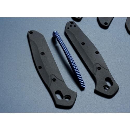 1 Pair DIY Titanium Alloy Handle Scales for Benchmade 940