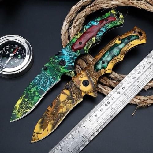 Tactical High Hardness Folding Knife Field Survival Multifunction Folding Knife Self-defense Outdoor Survival Tool Edc Knife