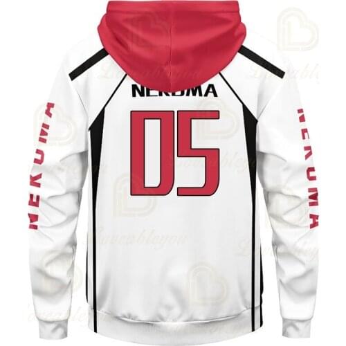 Anime Haikyuu Hoodie Sweatshirt Cosplay Hoody Hoodies Volleyball Uniform Adult Unisex Tops Volleybal Club Casual Clothing