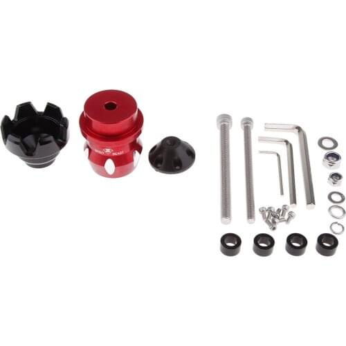 M8 & M10 Universal Motorcycle CNC Aluminum Alloy Frame Slider Falling Crash Protector