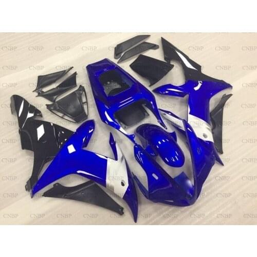 YZF1000 R1 2002 - 2003 Full Body Kits YZFR1 2003 Plastic Fairings YZFR1 02 Blue White Abs Fairing