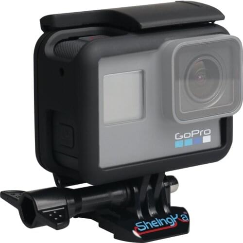 Sheingka Protective Case Cover with Base Adaptor for GoPro Hero 5 6 7Black Action Cameras Frame Cover Accessories
