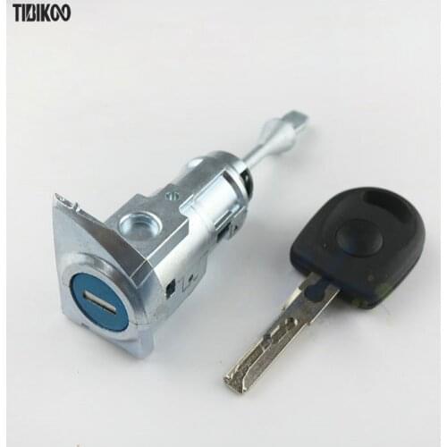 Car Lock Cylinder for VW Passat Centre Control Driving Door Lock Auto Cylinder 8 Teeth