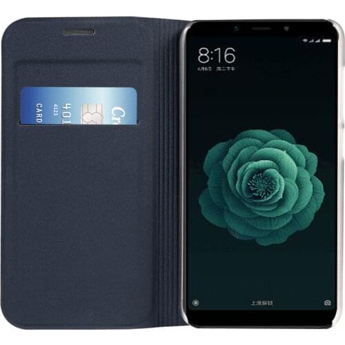 Flip Wallet Leather cover Phone Case For Xiaomi Mi A2 6X Mi6X MiA2 A 2 6 X Xiami Xiaomi6X XiaomiA2 Credit Card Pocket Pochette